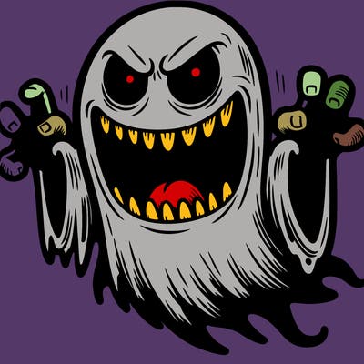 scary ghost