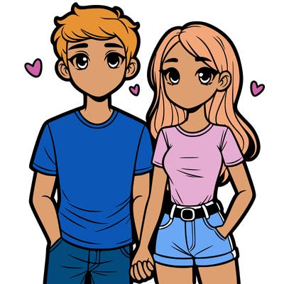 boyfriend and girlfriend