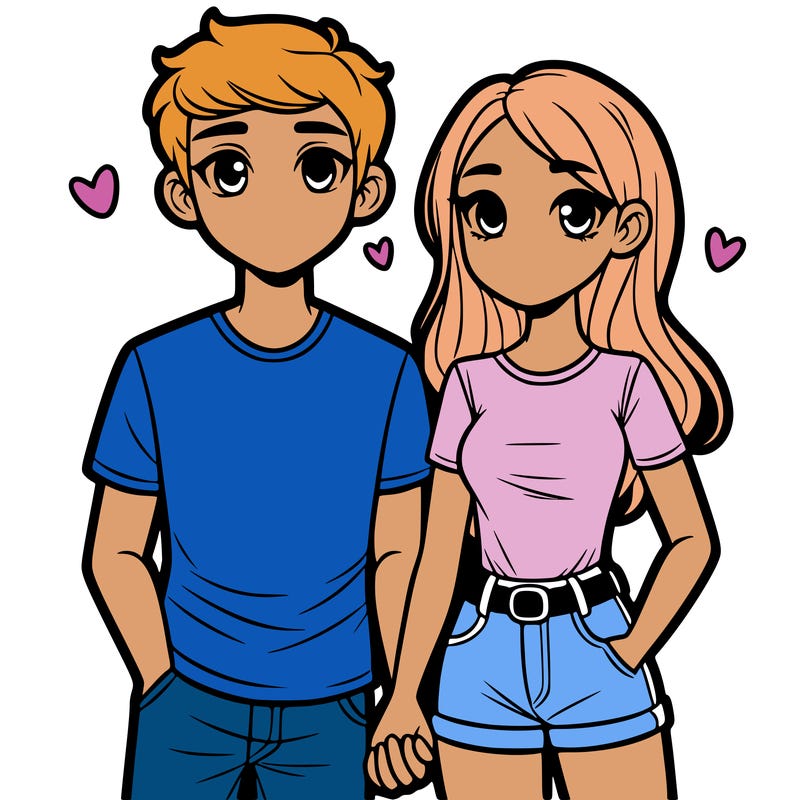 boyfriend and girlfriend