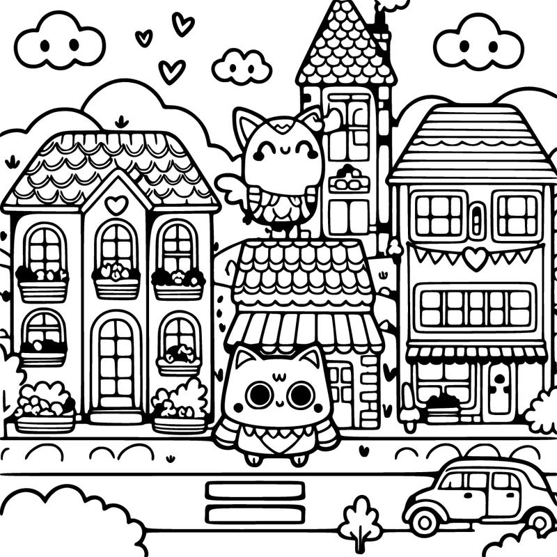 cute town
