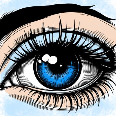 realistic eye