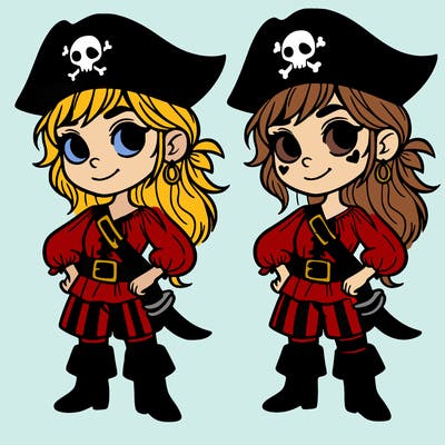 pirate girl