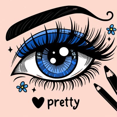 pretty eye