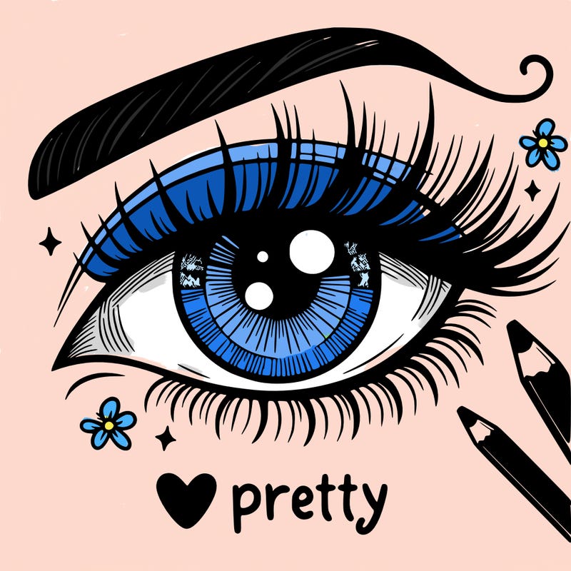 pretty eye