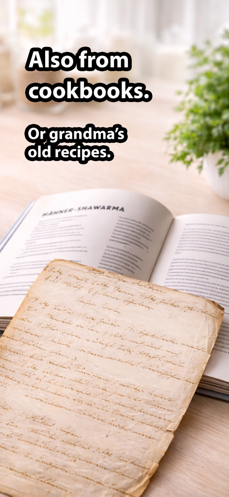 Anna's Kitchen: Snap & Cook - Scanning cookbooks and old handwritten recipes