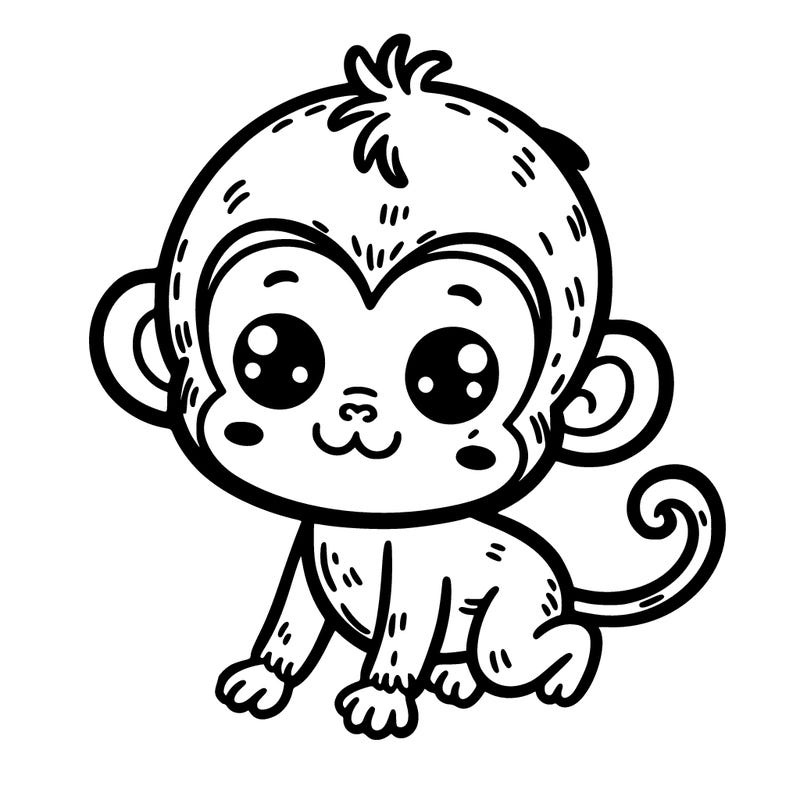 cute monkey