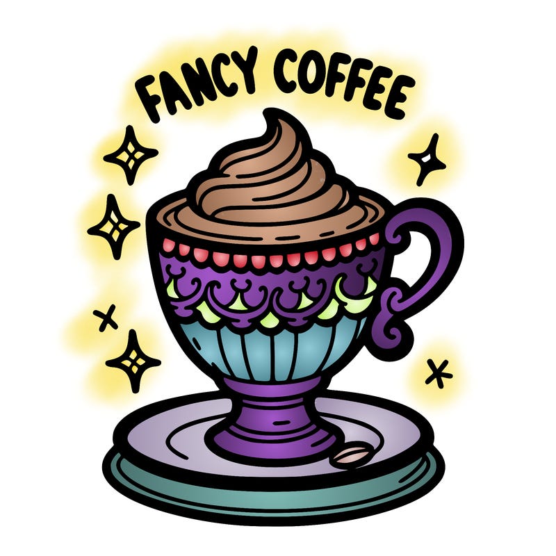 fancy coffee