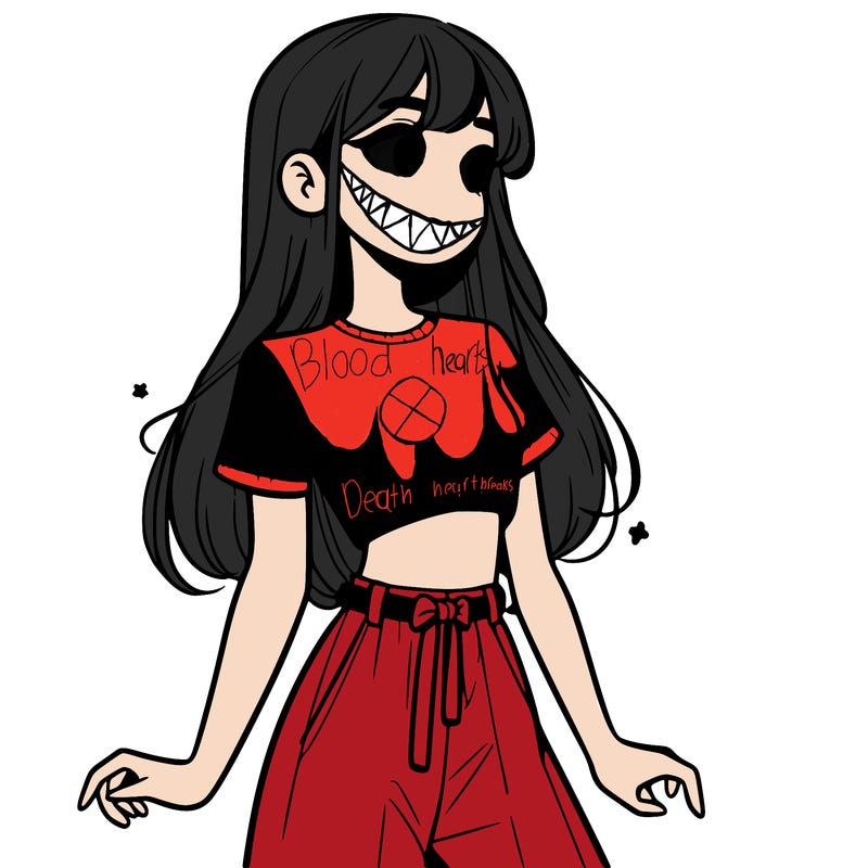 girl in a cute crop top