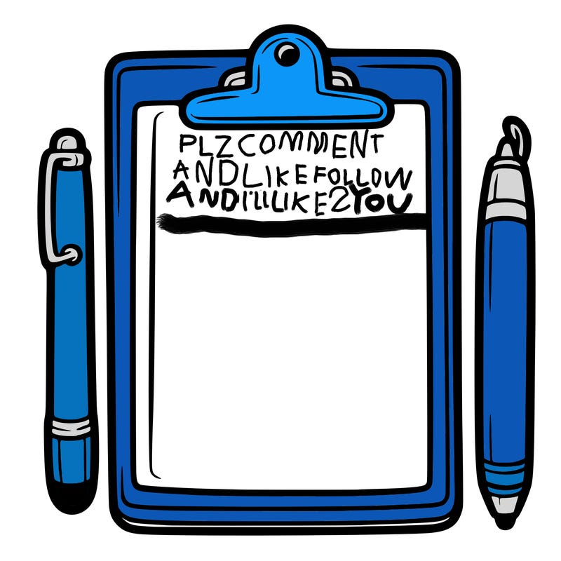 blank clip board with pen