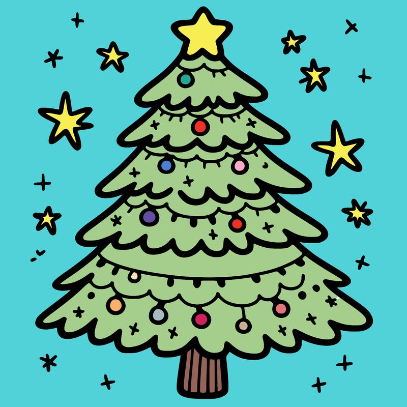 simple christmas tree