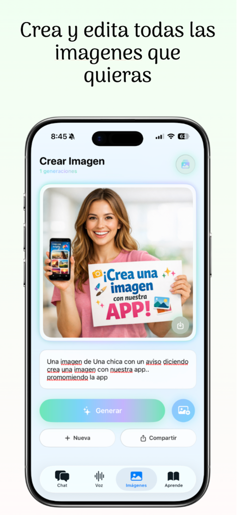 Inteligencia Artificial IA - スペイン語での人工知能による画像作成