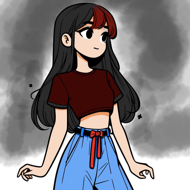 girl in a cute crop top