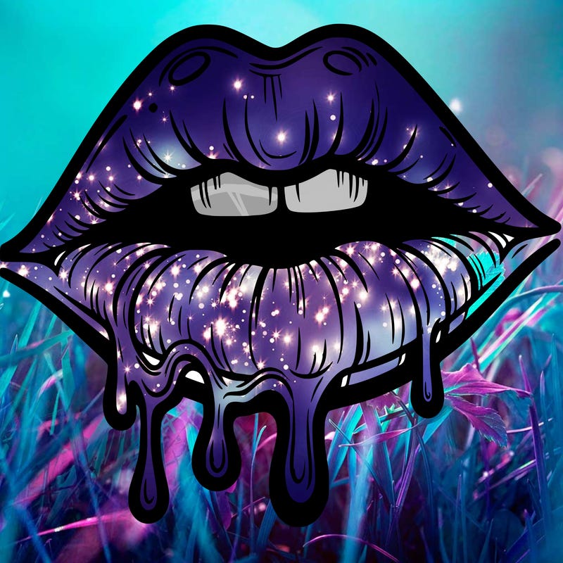 lips that look realistic and drip