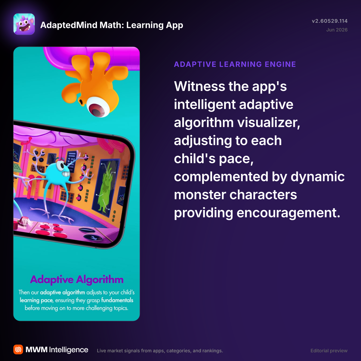 AdaptedMind Math: Learning App - Education App | MWM