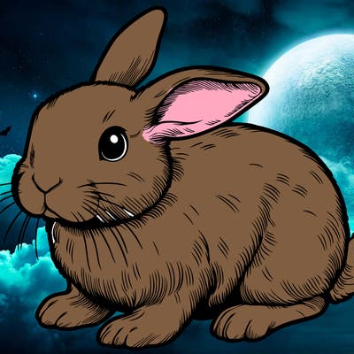 realistic bunny