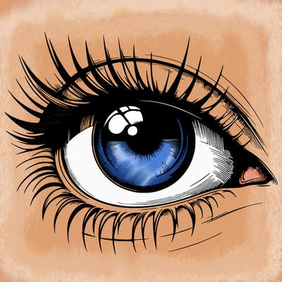 realistic eye
