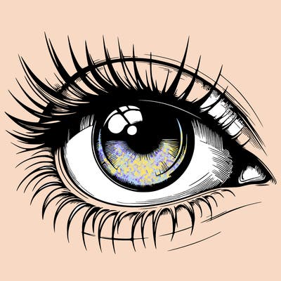 realistic eye