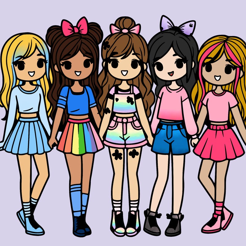 a girls friend group