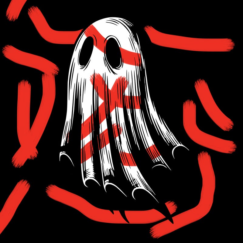 realistic creepy ghost