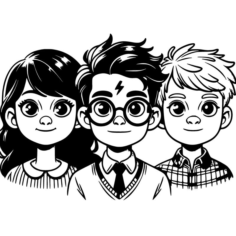 harry potter hermione granger ron weasley
