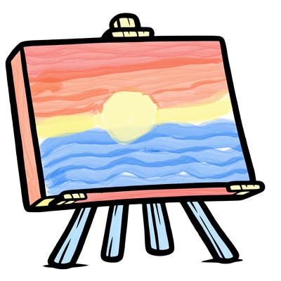 blank canvas