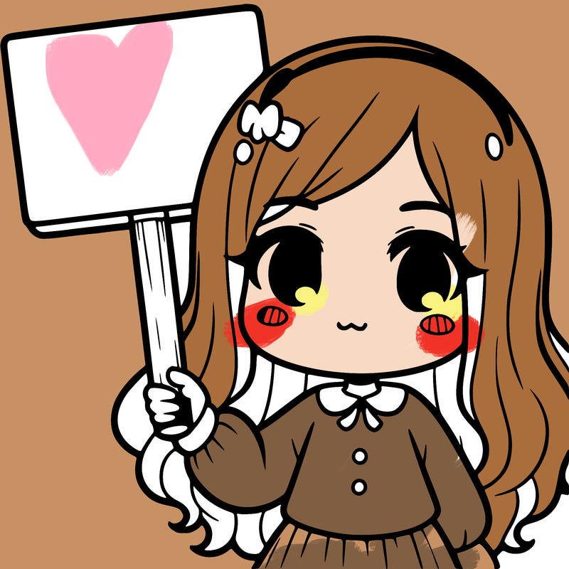 a girl holding a sign