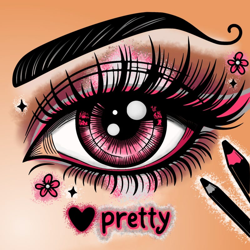 pretty eye