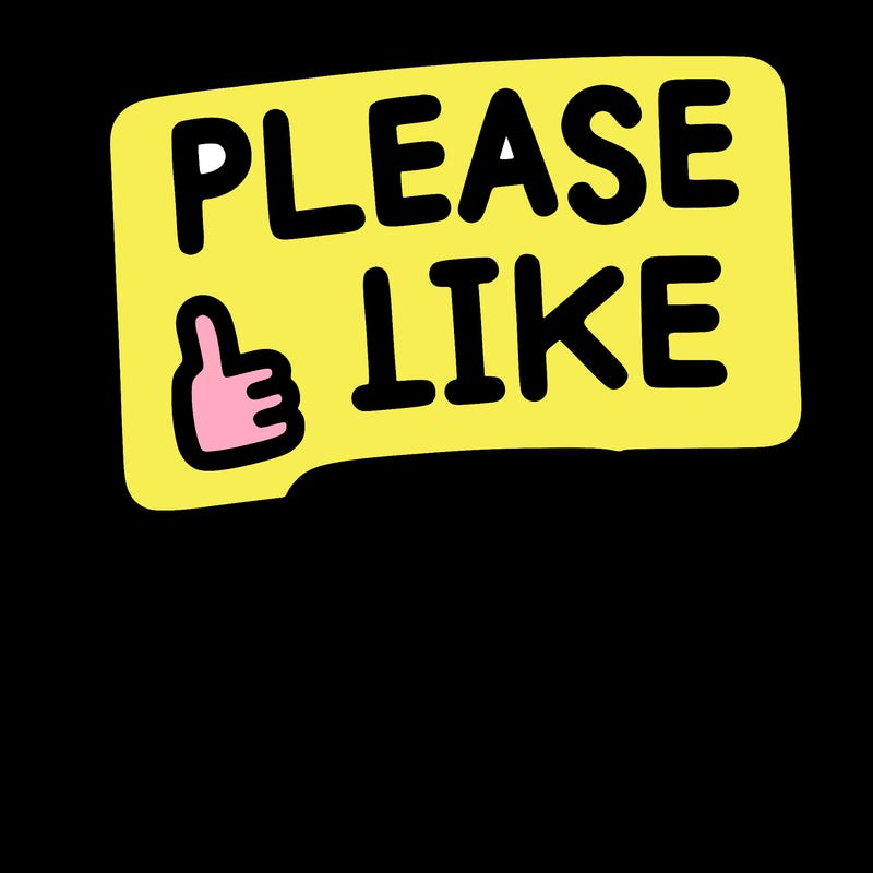 a sigh say please like