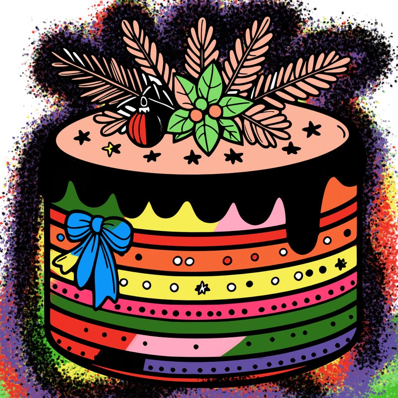 christmas cake