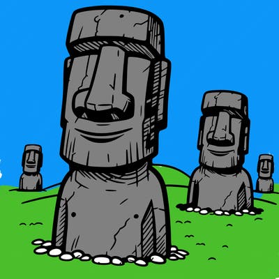 moai statue