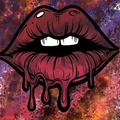 lips that look realistic and drip