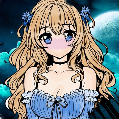 anime beautiful girl