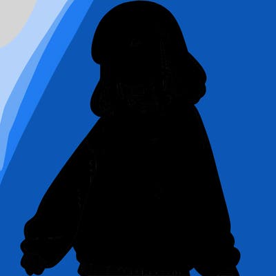 girl wearing frogging sweatshirt