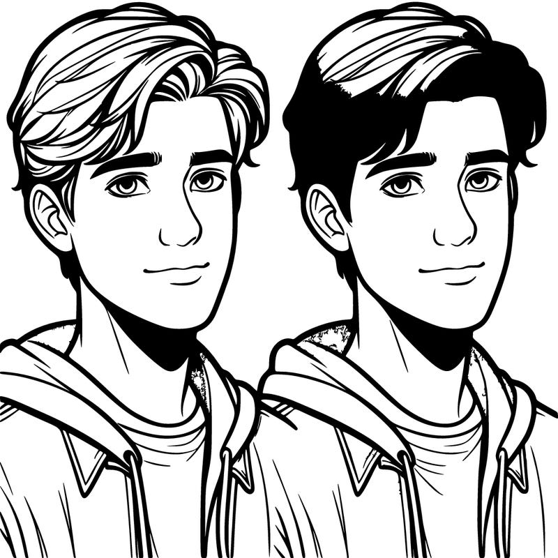 realistic teenage boy