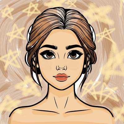 realistic girl with no makeup