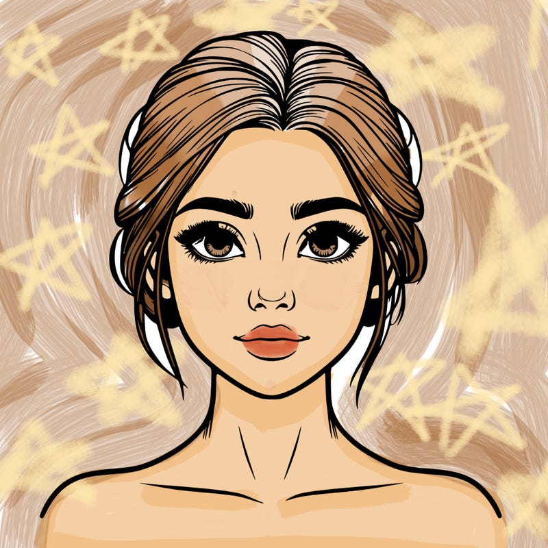 realistic girl with no makeup