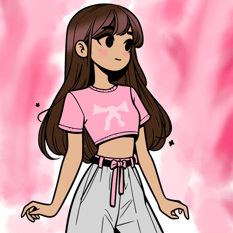 girl in a cute crop top