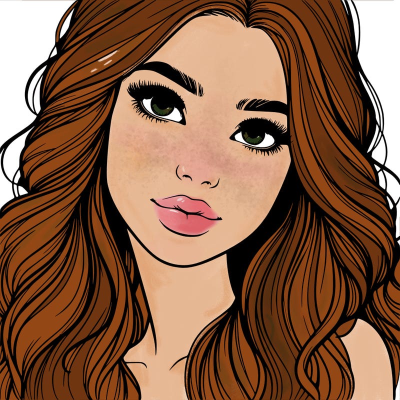 beautiful realistic girl