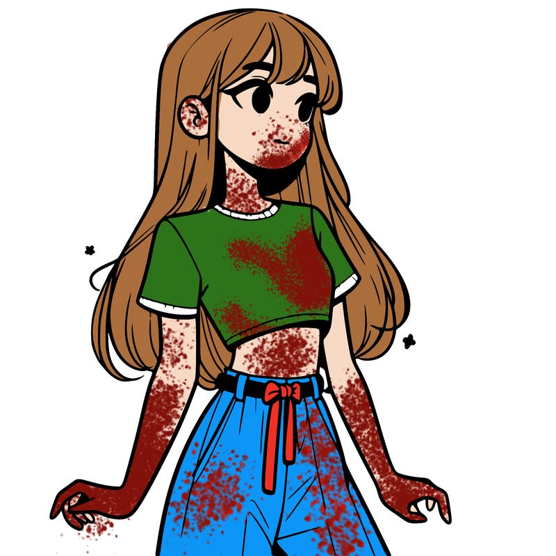 girl in a cute crop top