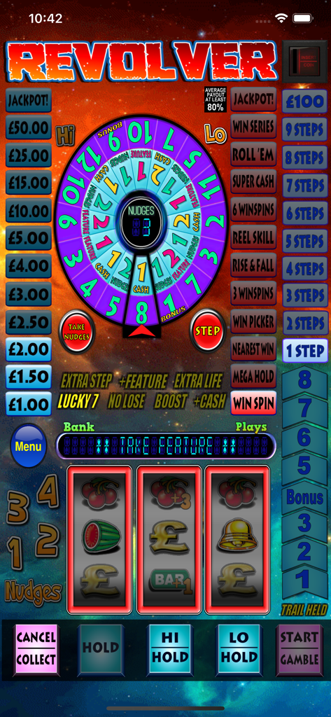 Revolver Pub Fruit Machine - Games App | MWM