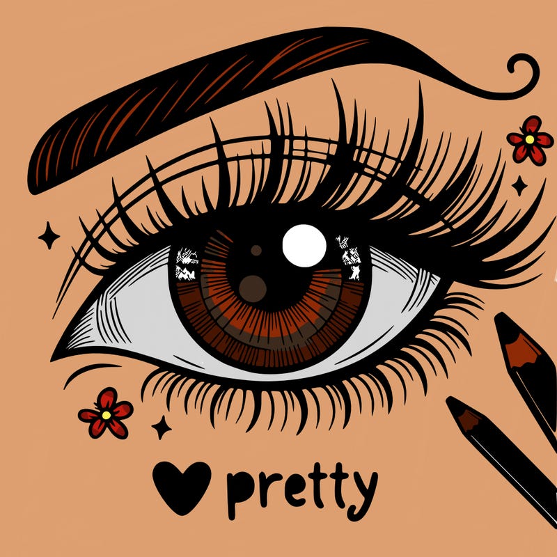 pretty eye
