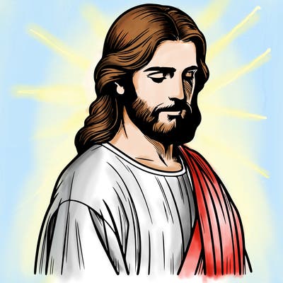 realistic jesus