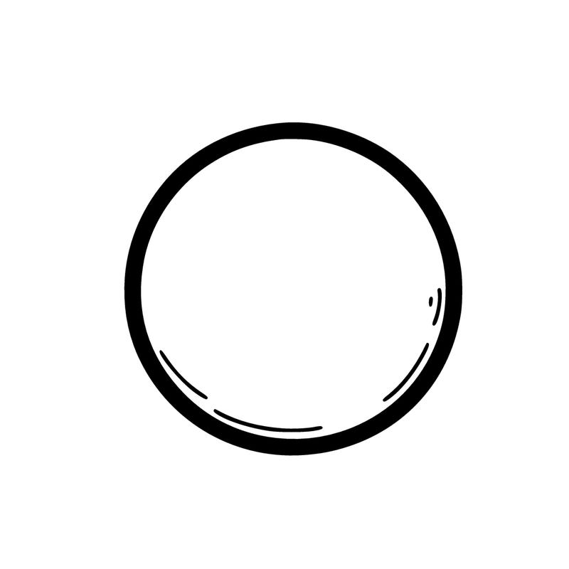 circle with nothing around it