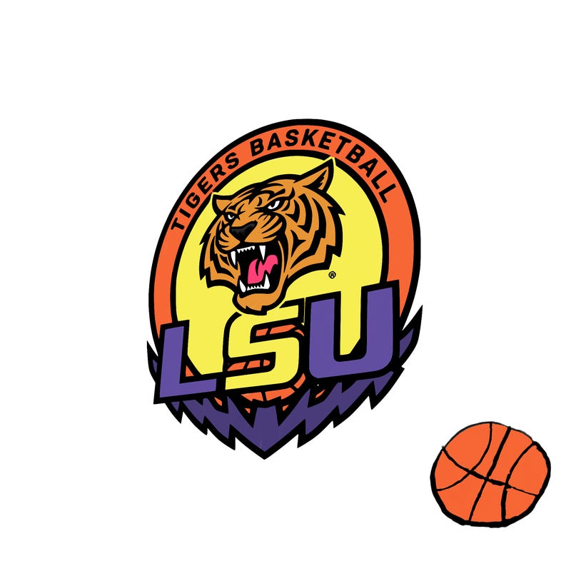 lsu basketball team logo