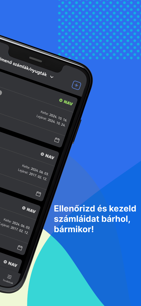 Interfaz de la aplicación móvil Billingo que muestra la gestión y el seguimiento de facturas en un smartphone