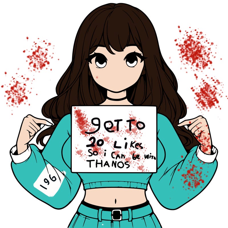 girl holding a blank sign in a long sleeve crop top