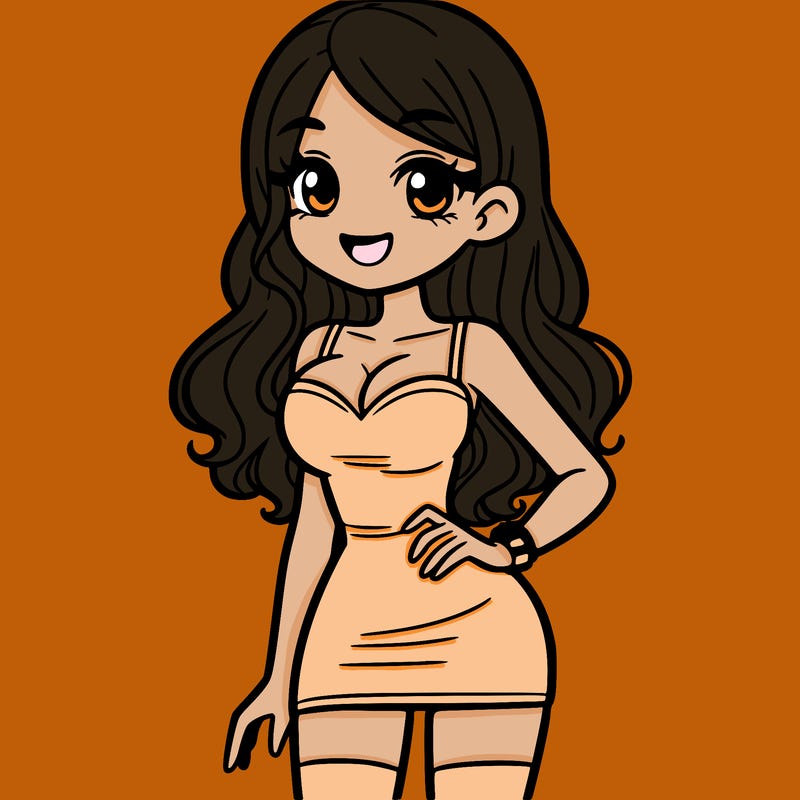 girl wearing tight dress smiling