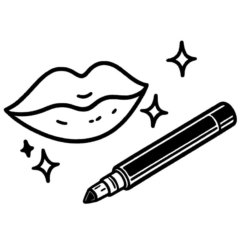 simple lip liner