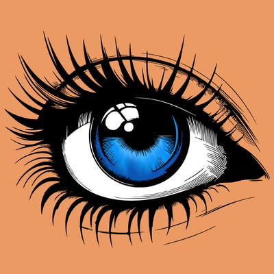 realistic eye