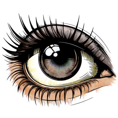 realistic eye